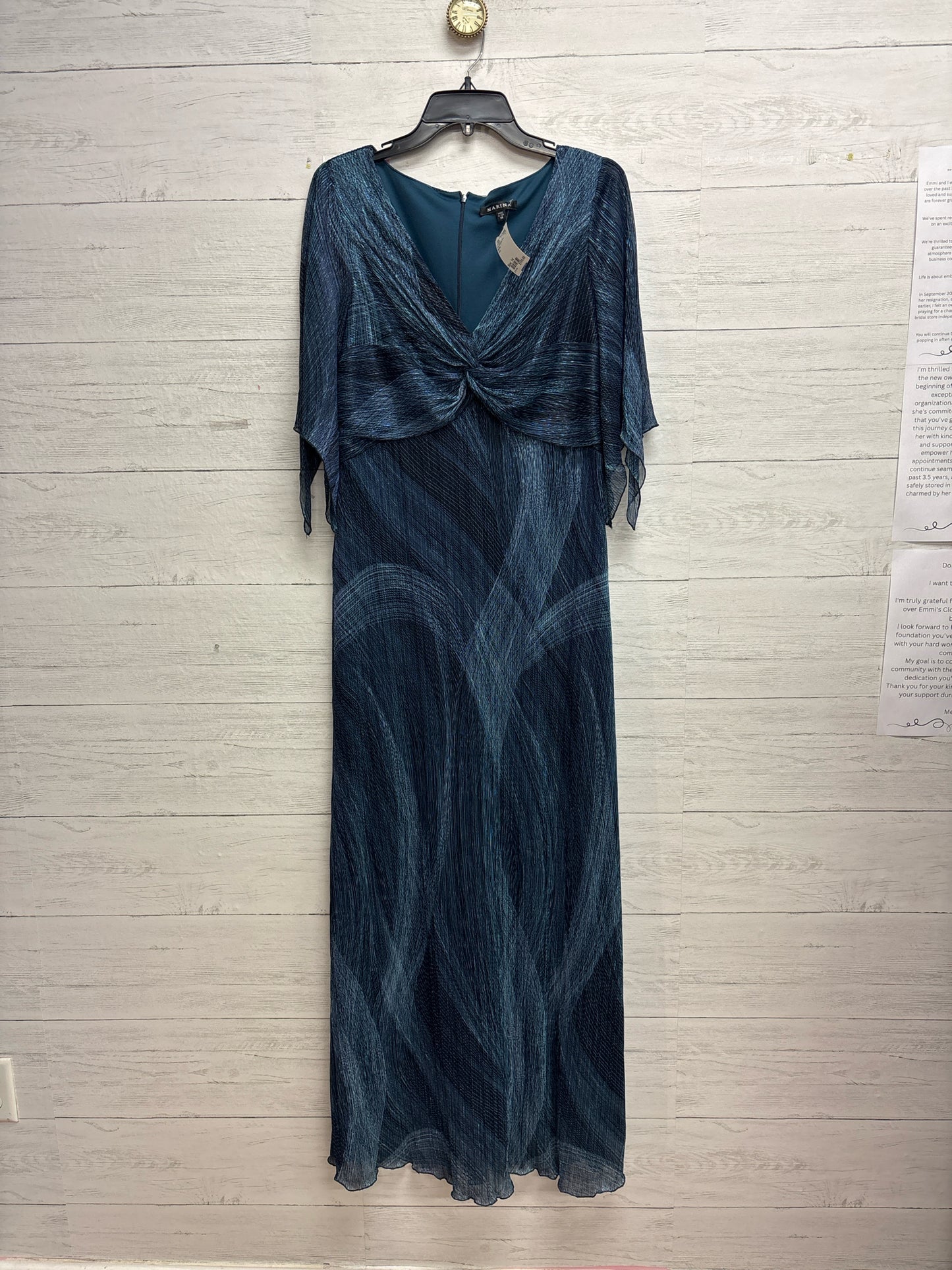 Size 14 Marina Blue GOWN