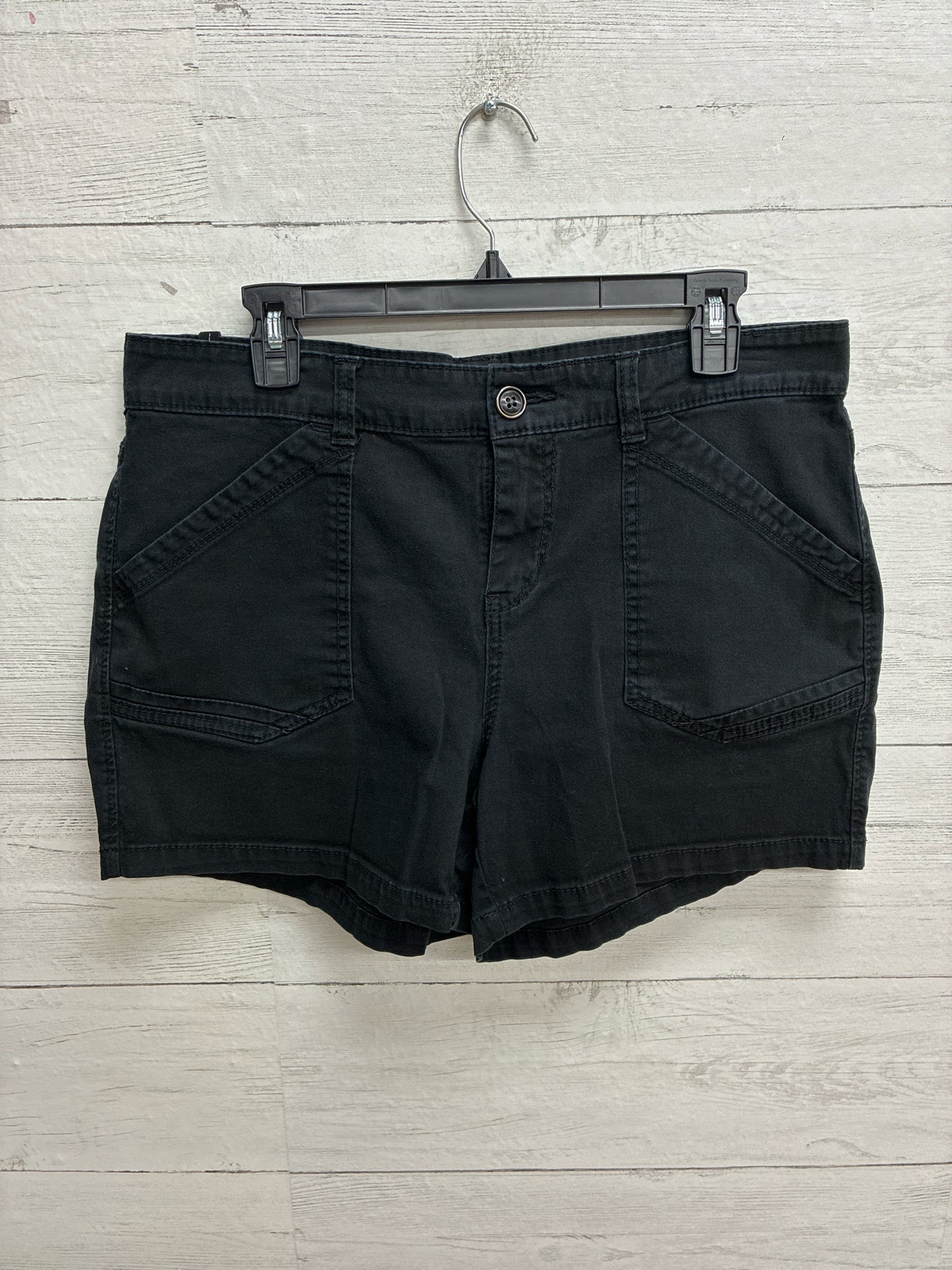 Size 14 Supplies Black Womens Shorts