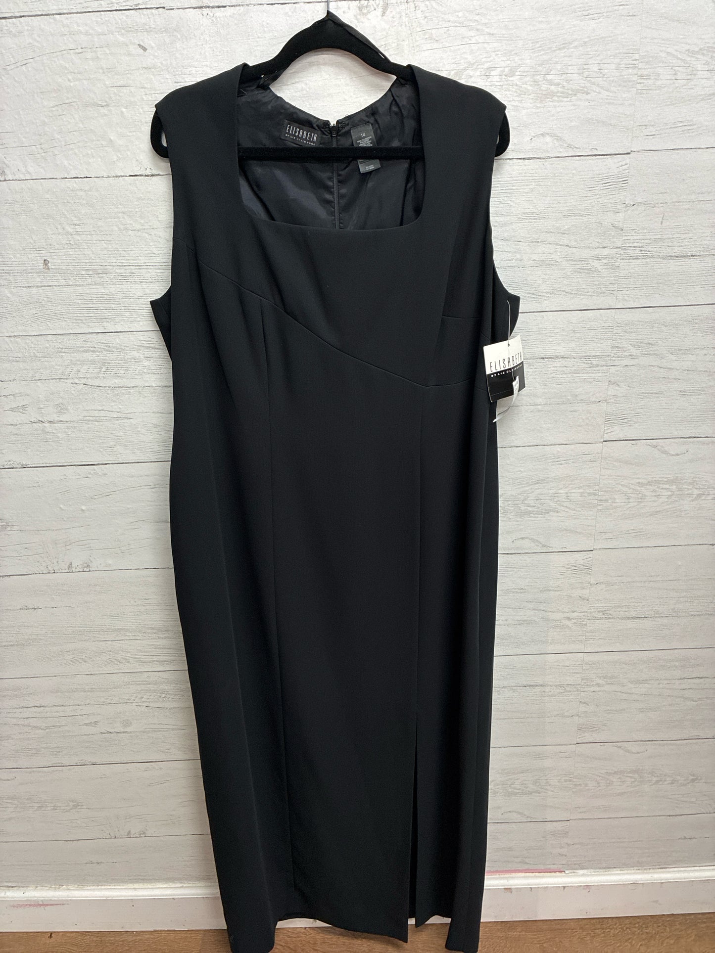 Size 14 Elizabeth Black Dress/Evening Wear