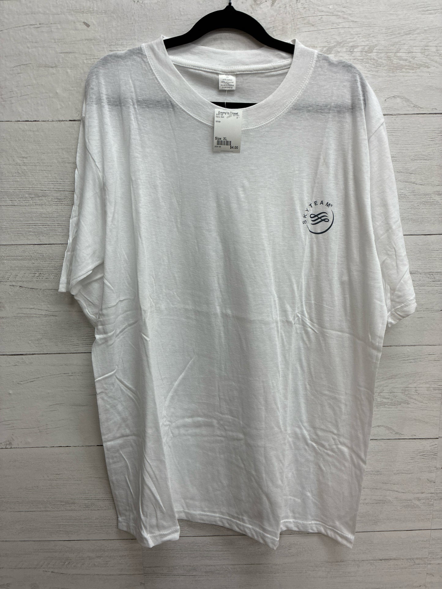 Size XL White Mens Shirt