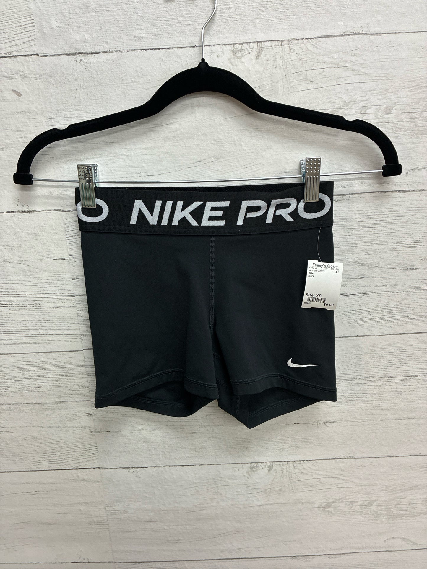 Size XS Nike Black Womens Shorts
