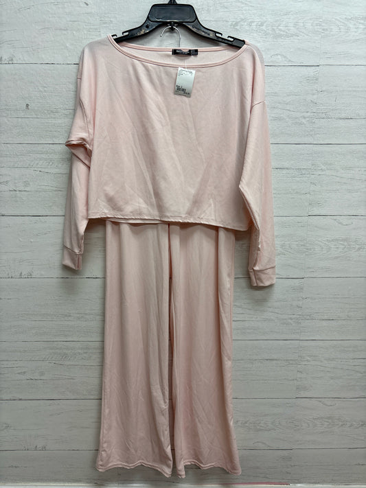 Size 2 nasty gal Pink Womens 2-Pc