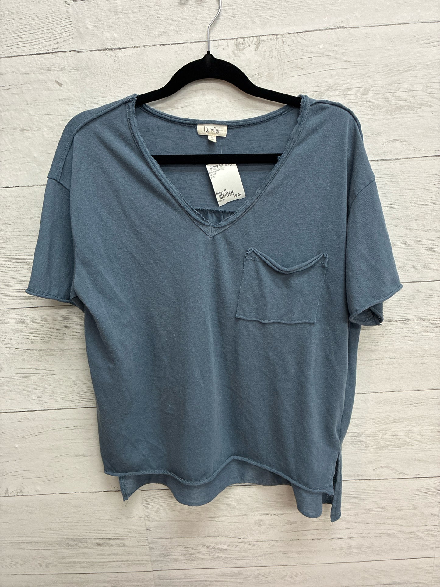 Size S La miel Blue Womens Shirt