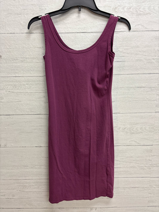 Size XS cut loose Purple Dress