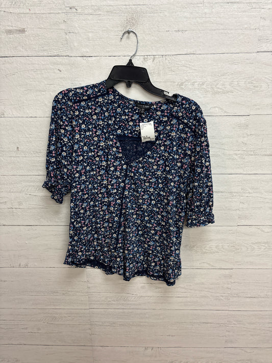 Size M Lucky Blue Womens Shirt