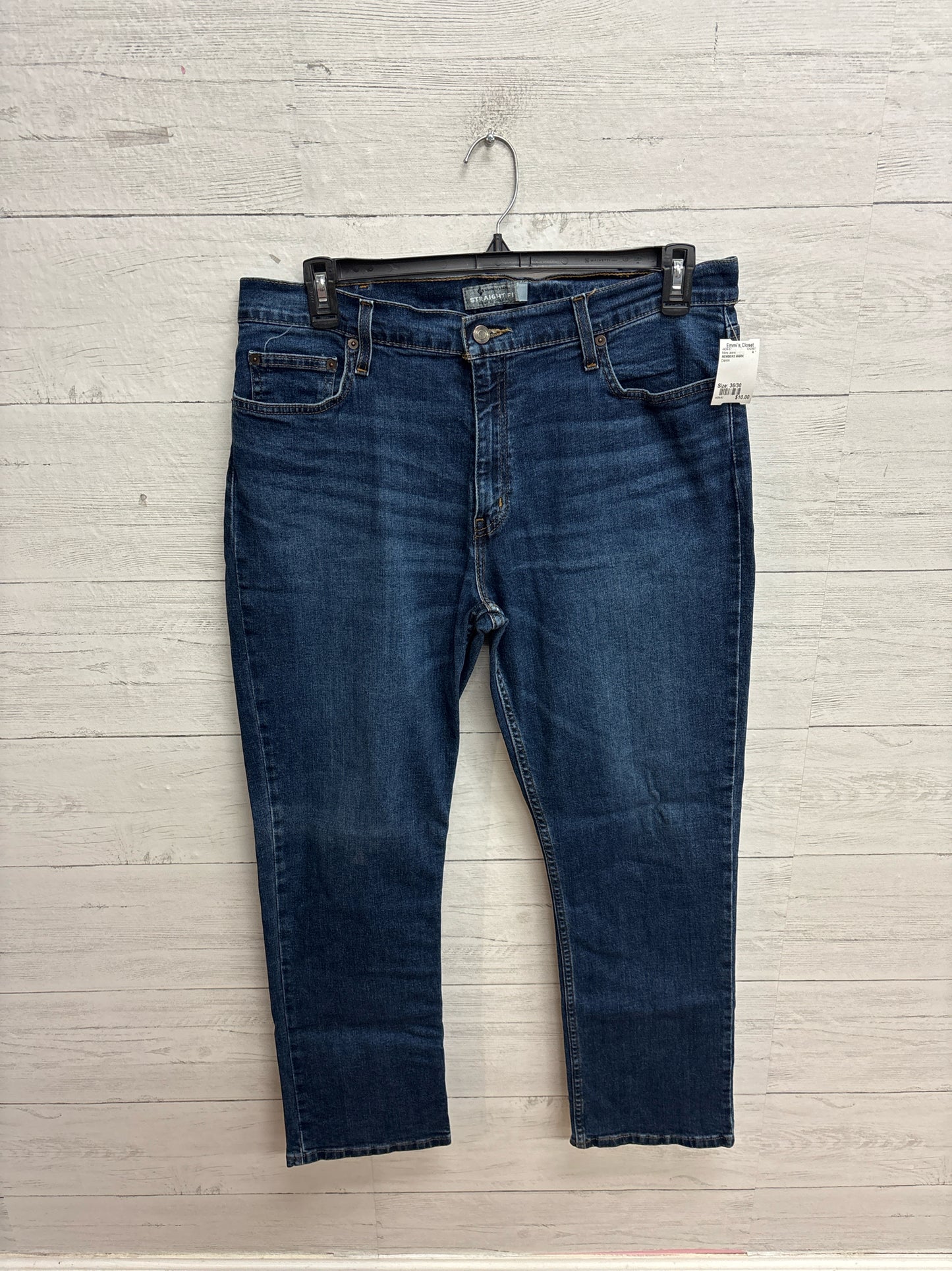 Size 36/30 MEMBERS MARK Denim Mens Jeans