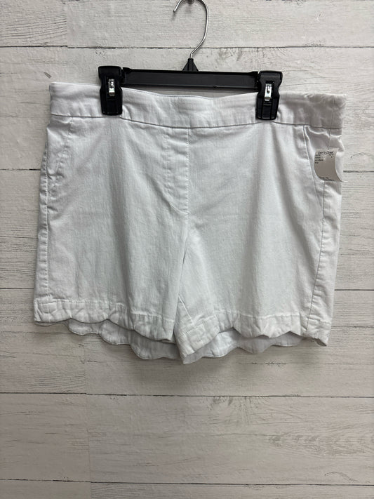 Size 10 zac & Rachel White Womens Shorts