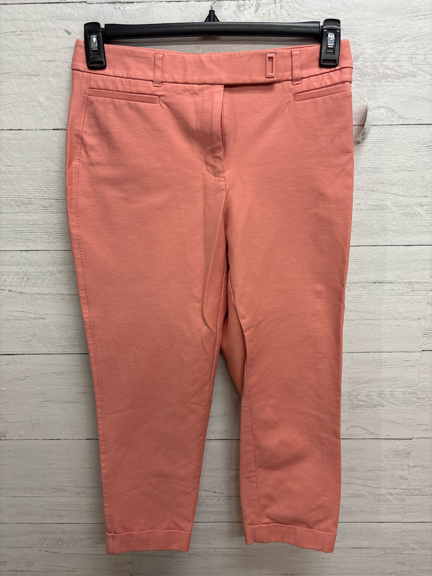 Size 4 WhiteHouseBlkMarket Peach Womens Dresspants
