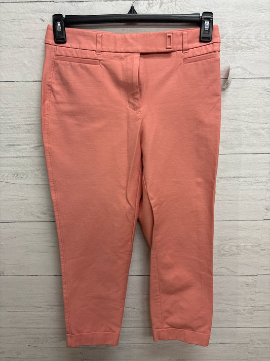 Size 4 WhiteHouseBlkMarket Peach Womens Dresspants