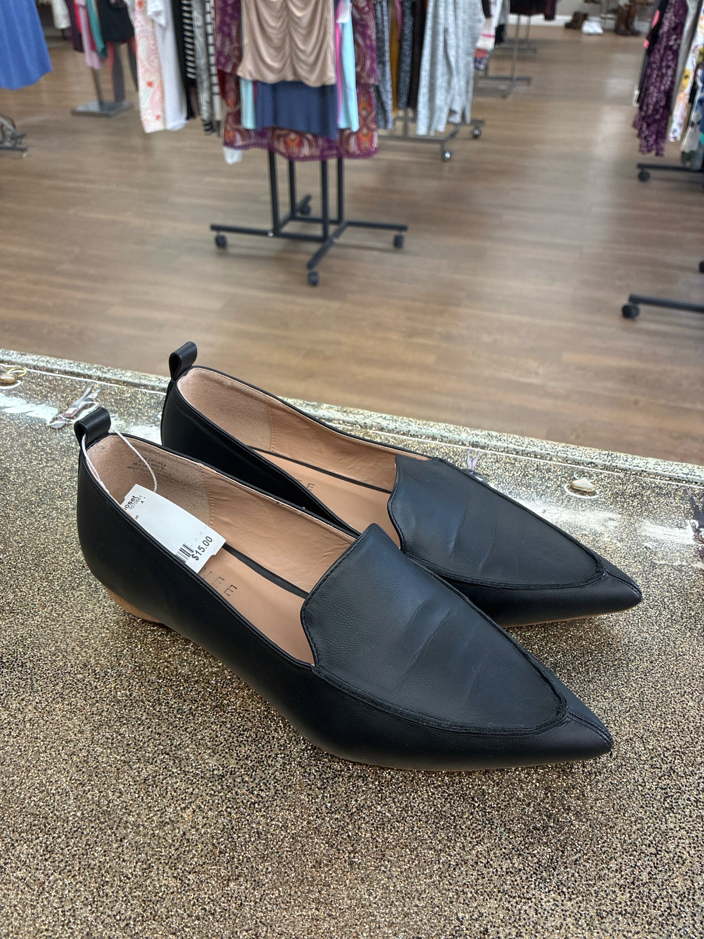 9 Journee Collection Black Womens Shoe