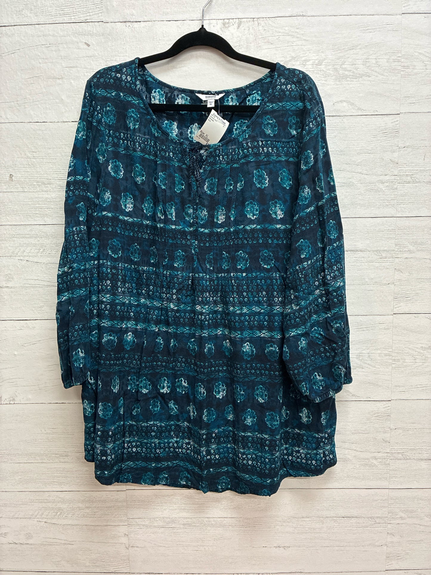 Size XL Sonoma Blue Womens Shirt