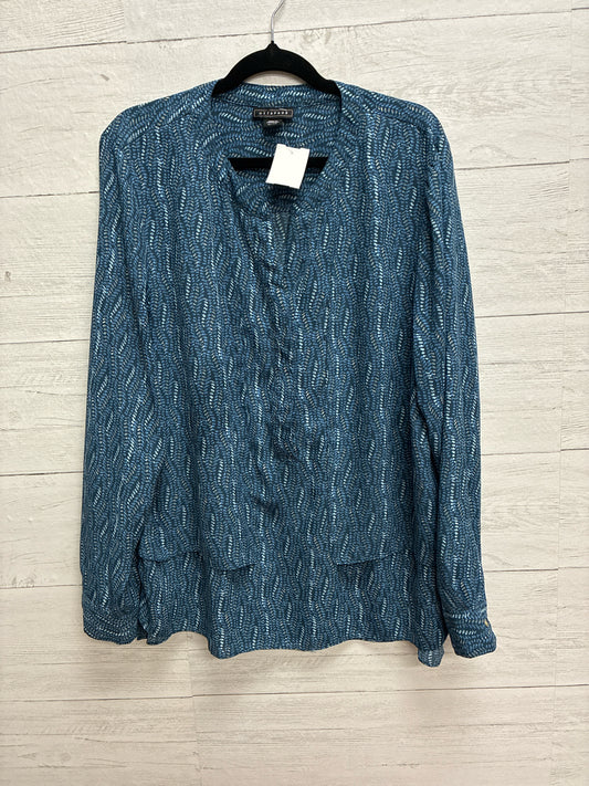 Size XL Metaphor Blue Womens Shirt