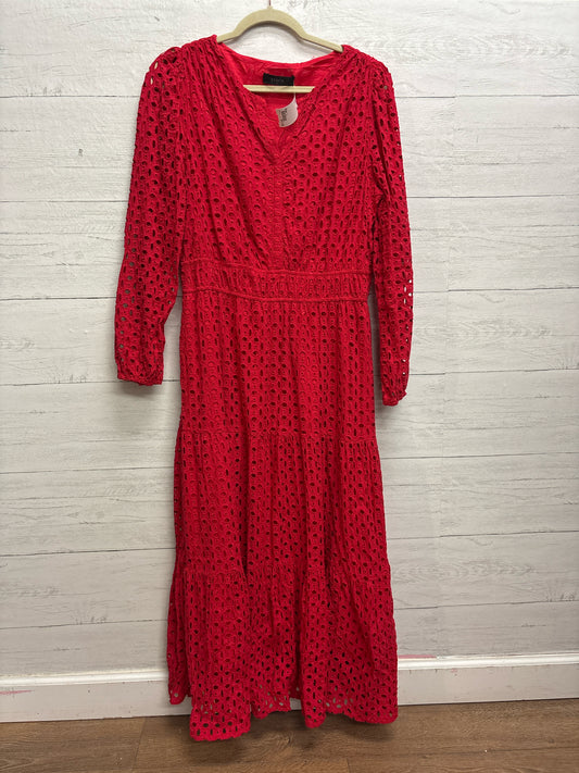 Size L ZESICA Red Dress