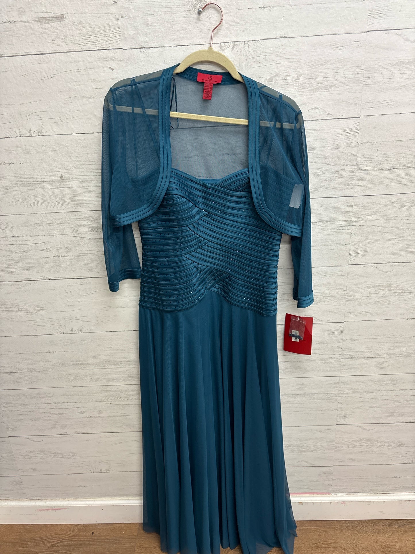 Size 10 JS Collections Turquoise GOWN