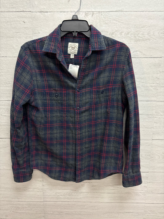 Size S True Craft Blue/Grey Mens Shirt