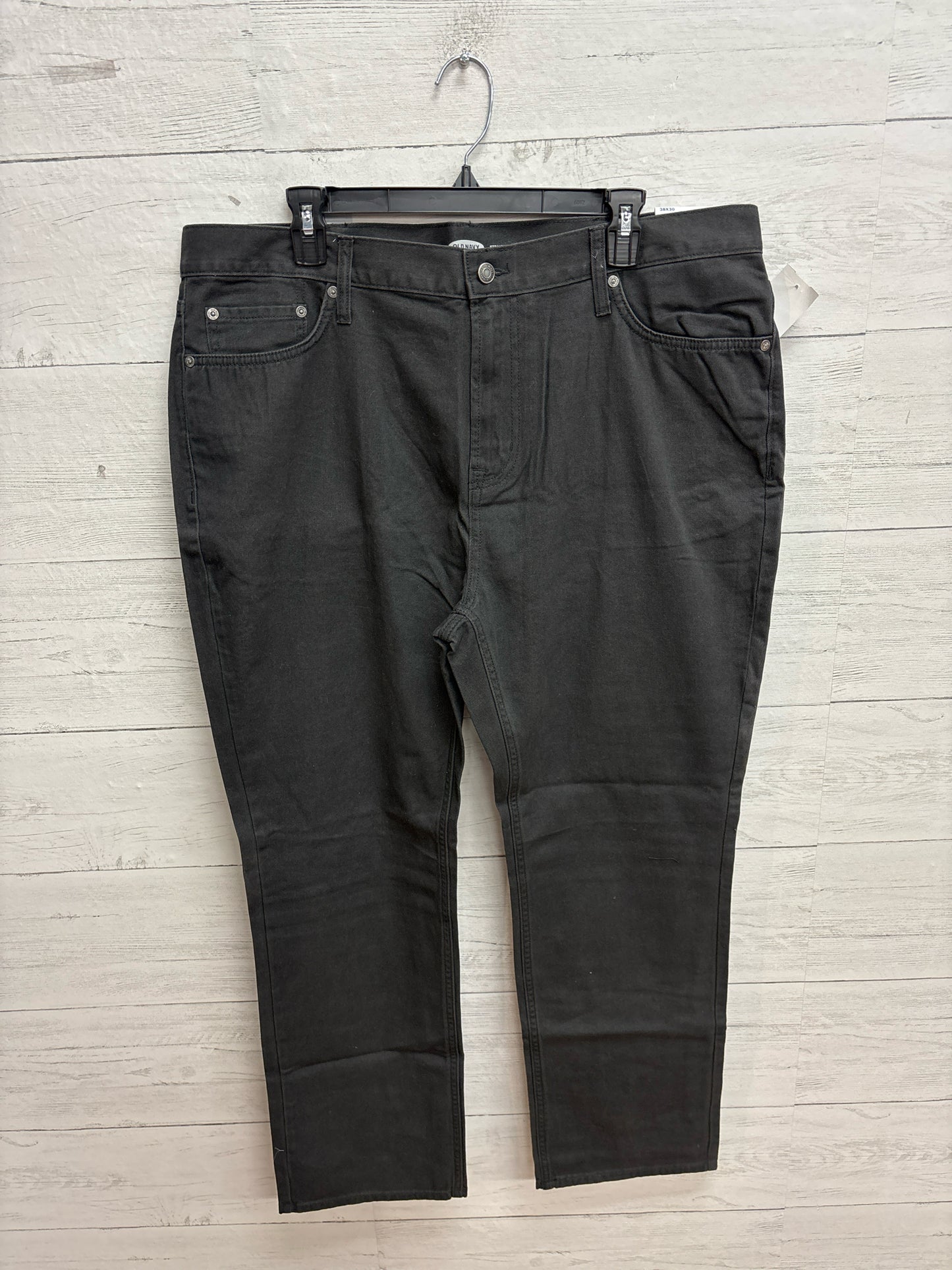 Size 38/30 Old Navy Dark Grey Mens Jeans