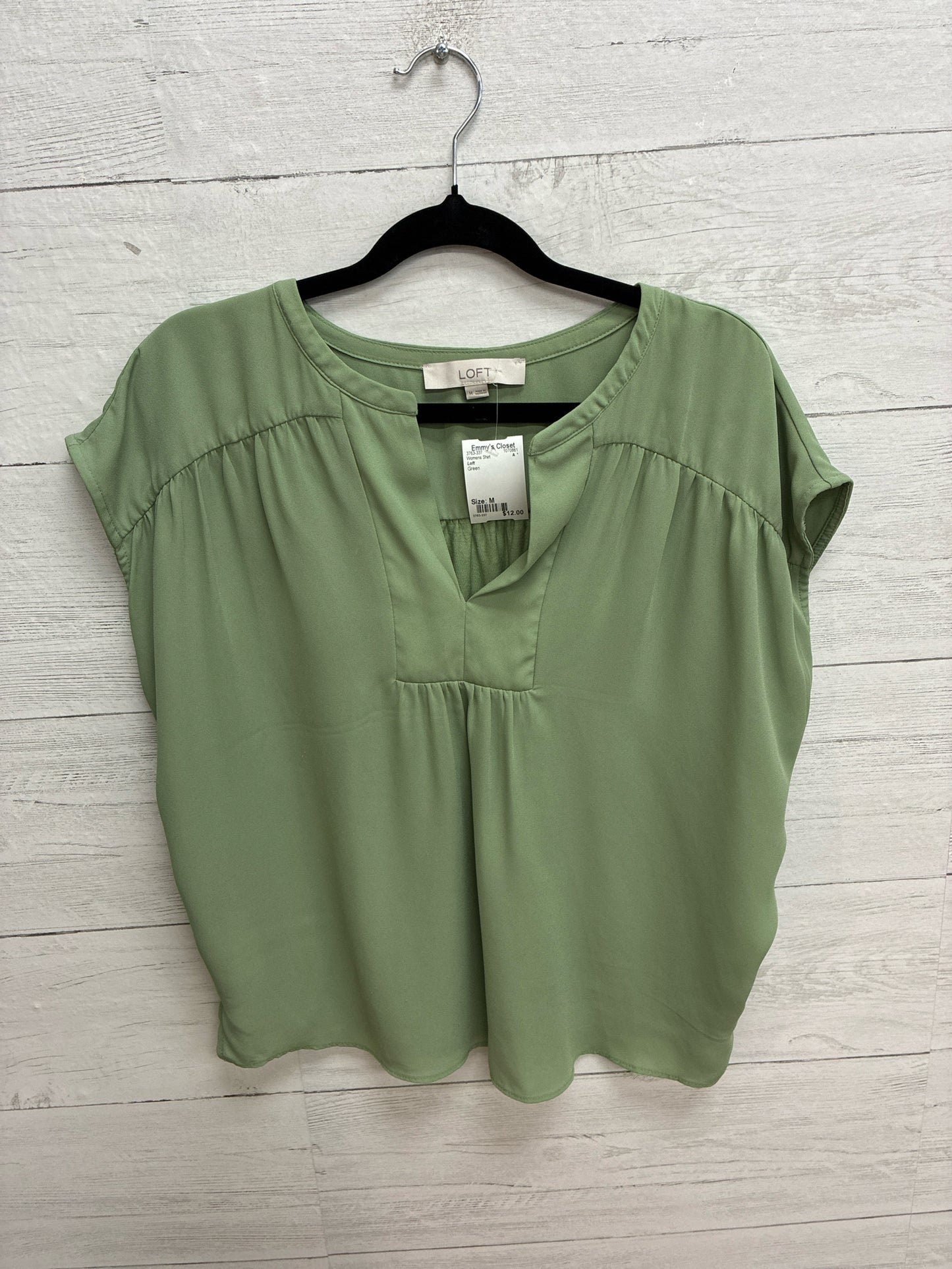 Size M Loft Green Womens Shirt