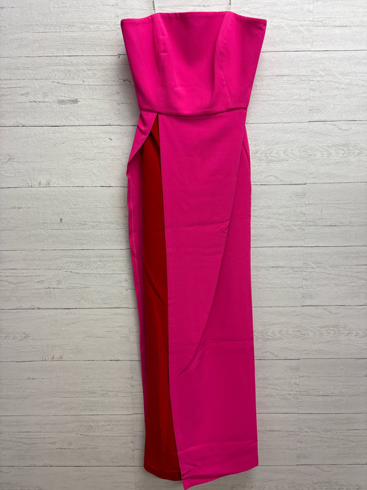 Size 8 SACHIN & BABI pink/red GOWN