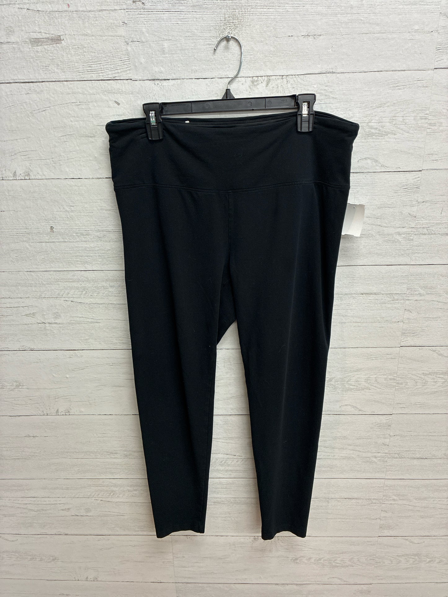 Size 1X Style  & Co Black Womens Leggings