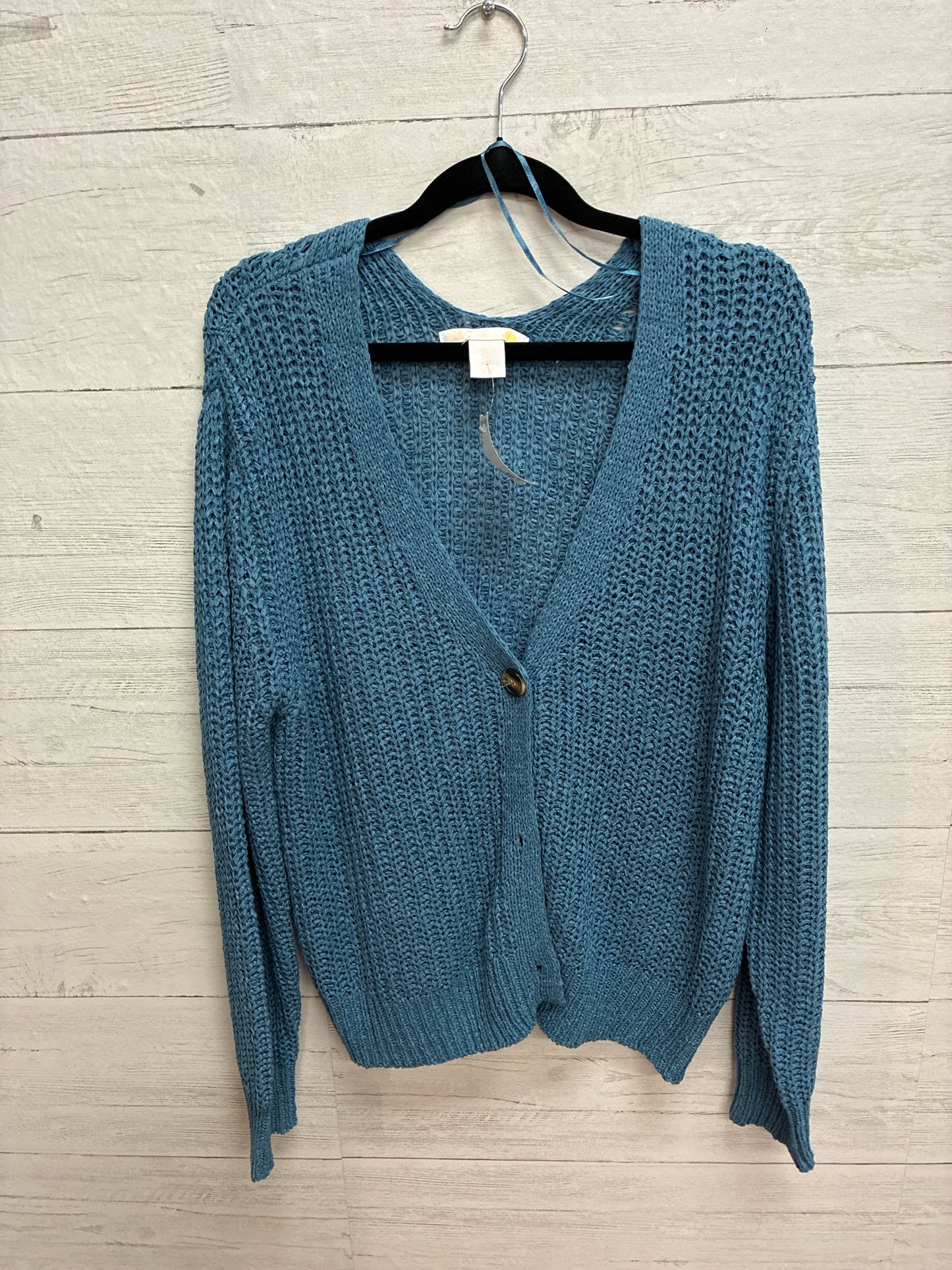 Size L C&C Blue Womens Cardigan