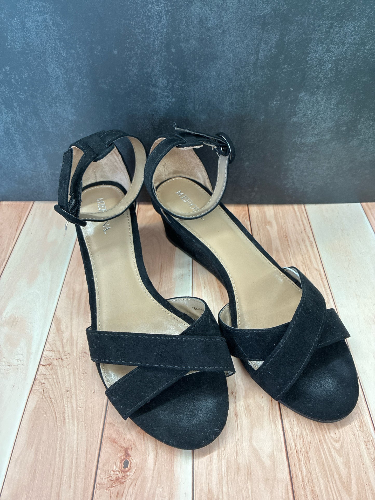 6 Merona Black Womens Heels