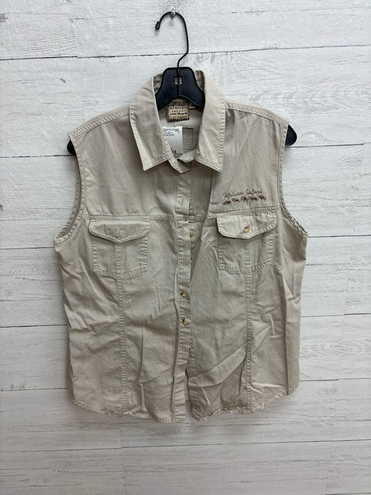 Size 38 AFRICAN SAFARI Tan Womens Shirt