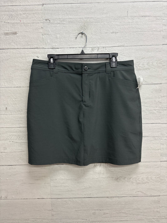 Size 12 Eddie Bauer Grey Skirt
