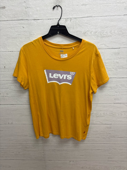 Size XL Levi's Yellow Womens Shirt