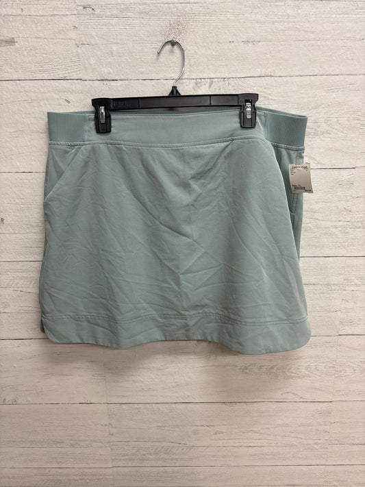 Size XL 32 Cool Teal Skort