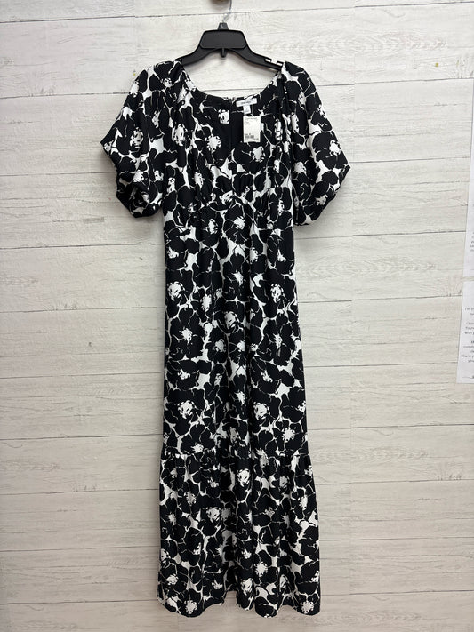 Size M Nine West Black/White Dress