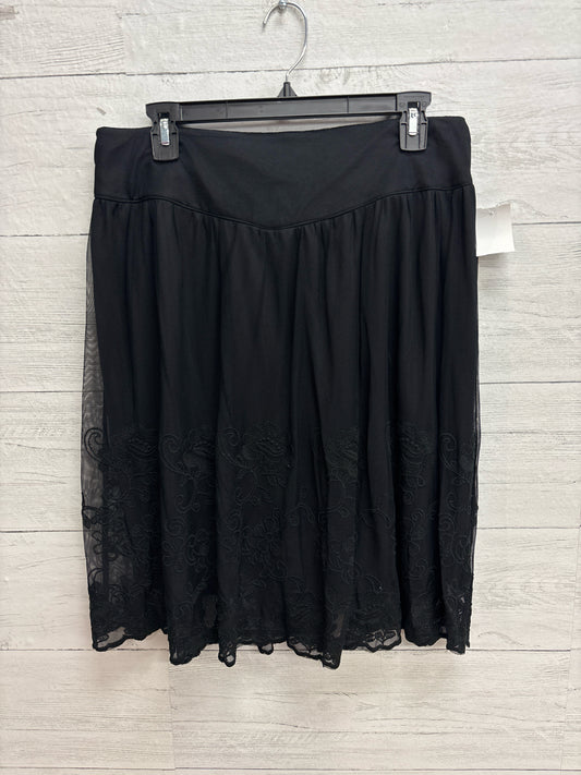 Size L Studio 253 Black Skirt