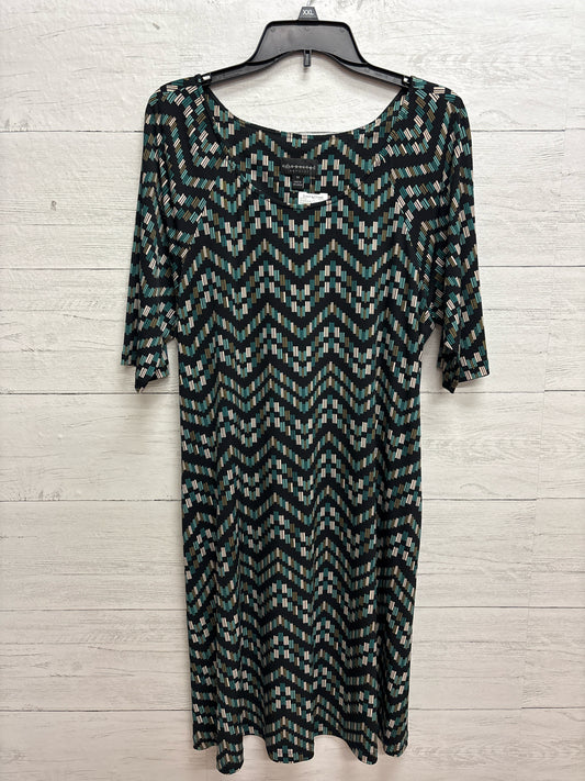 Size 14 Connected Black/Green Dress/Evening Wear