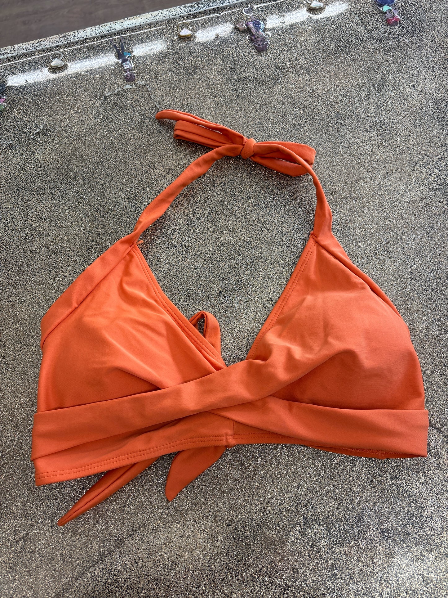 Size L N/A Orange Swimsuit