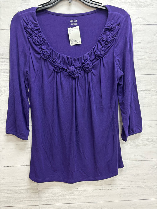 Size S ANA Purple Womens Shirt