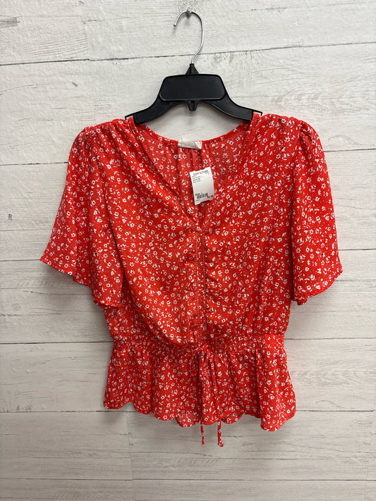 Size L Sienna Sky Red Womens Shirt
