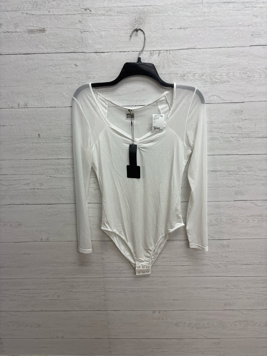 Size L Good Job You White Womens Bodysuit