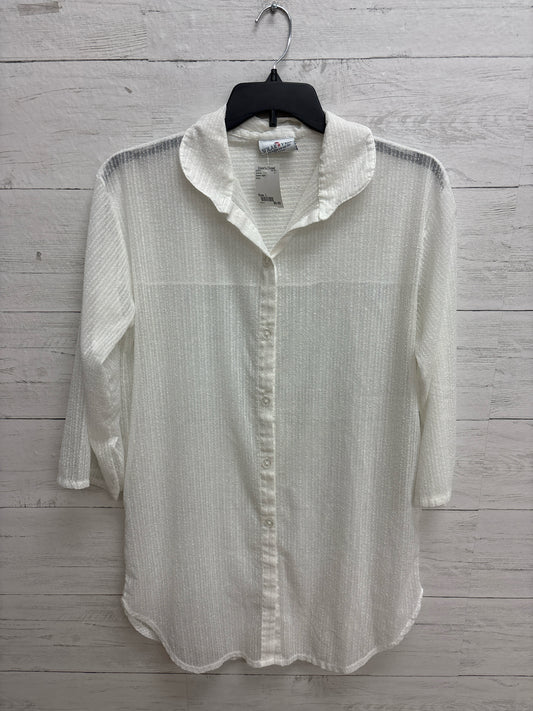 Size L Solaris Style White Swimsuit