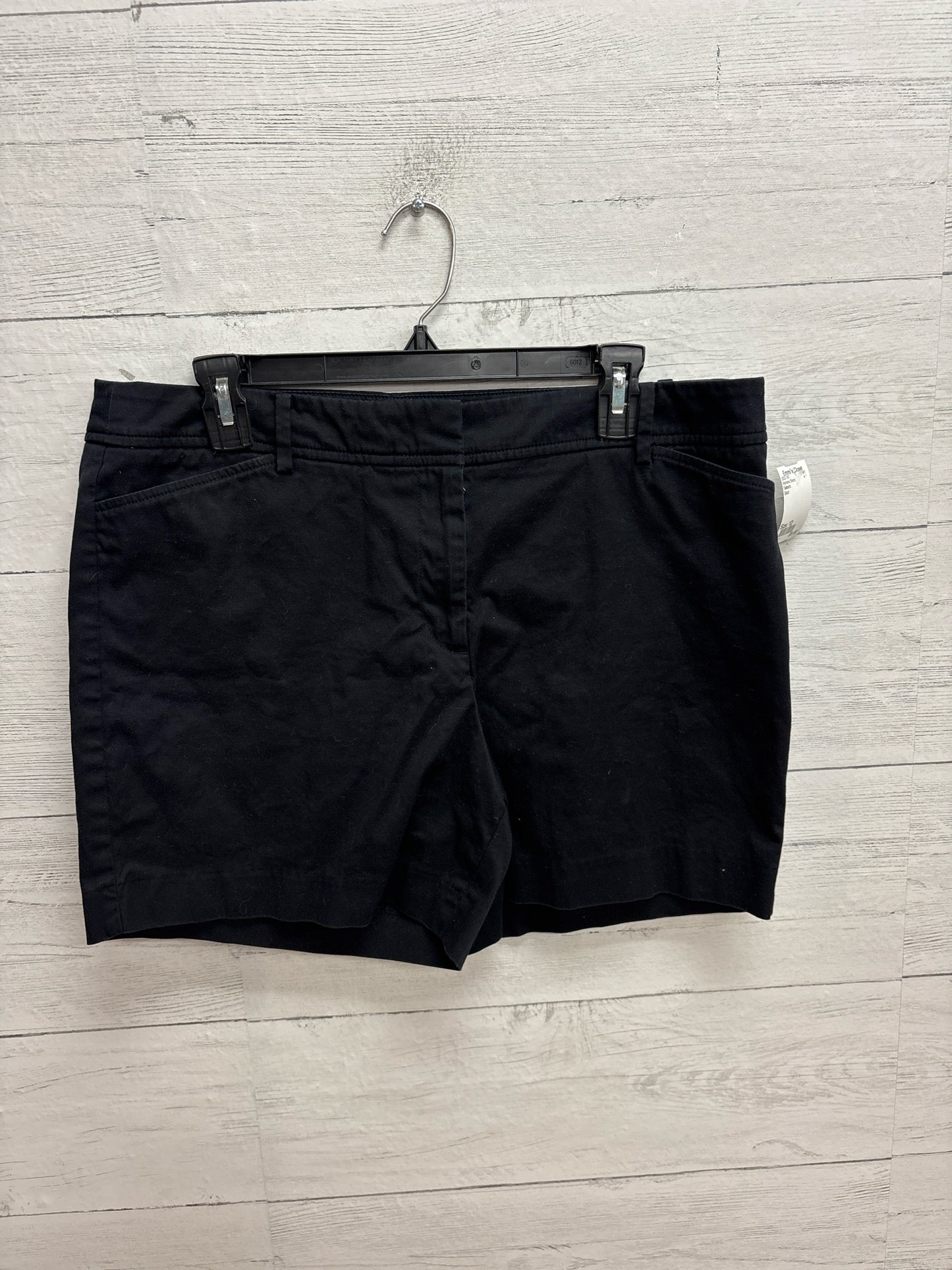 Size 12 Talbot's Black Womens Shorts