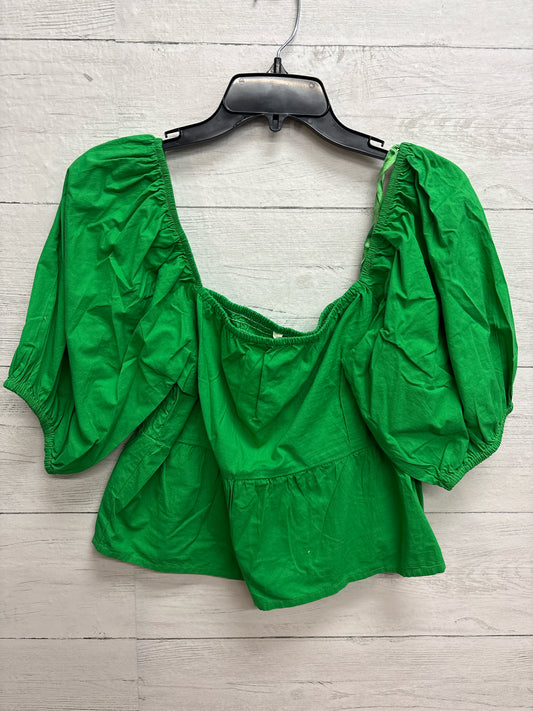 Size XL Sim & Sam Green Womens Shirt