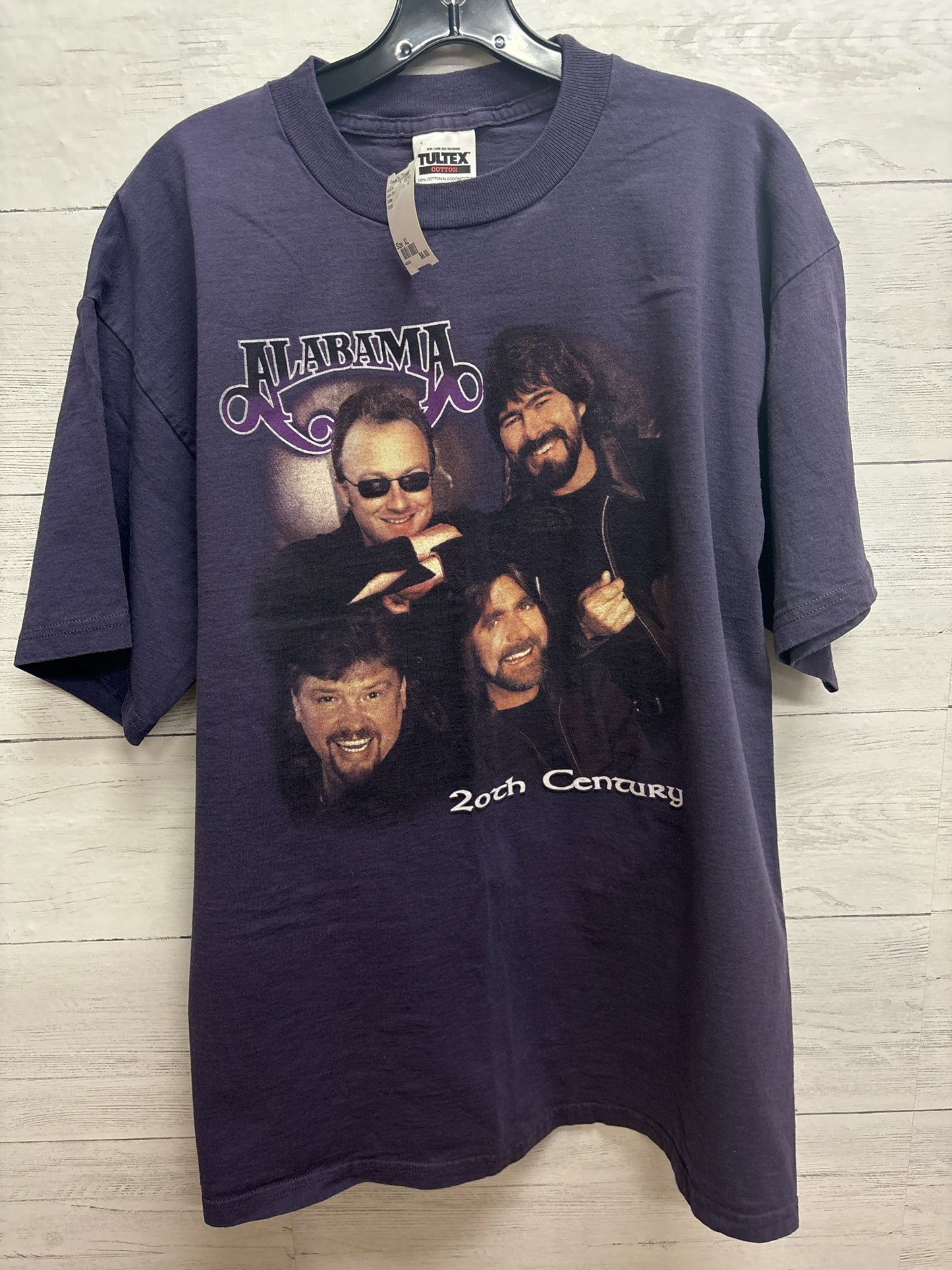 Size XL Tultex Purple Mens Shirt