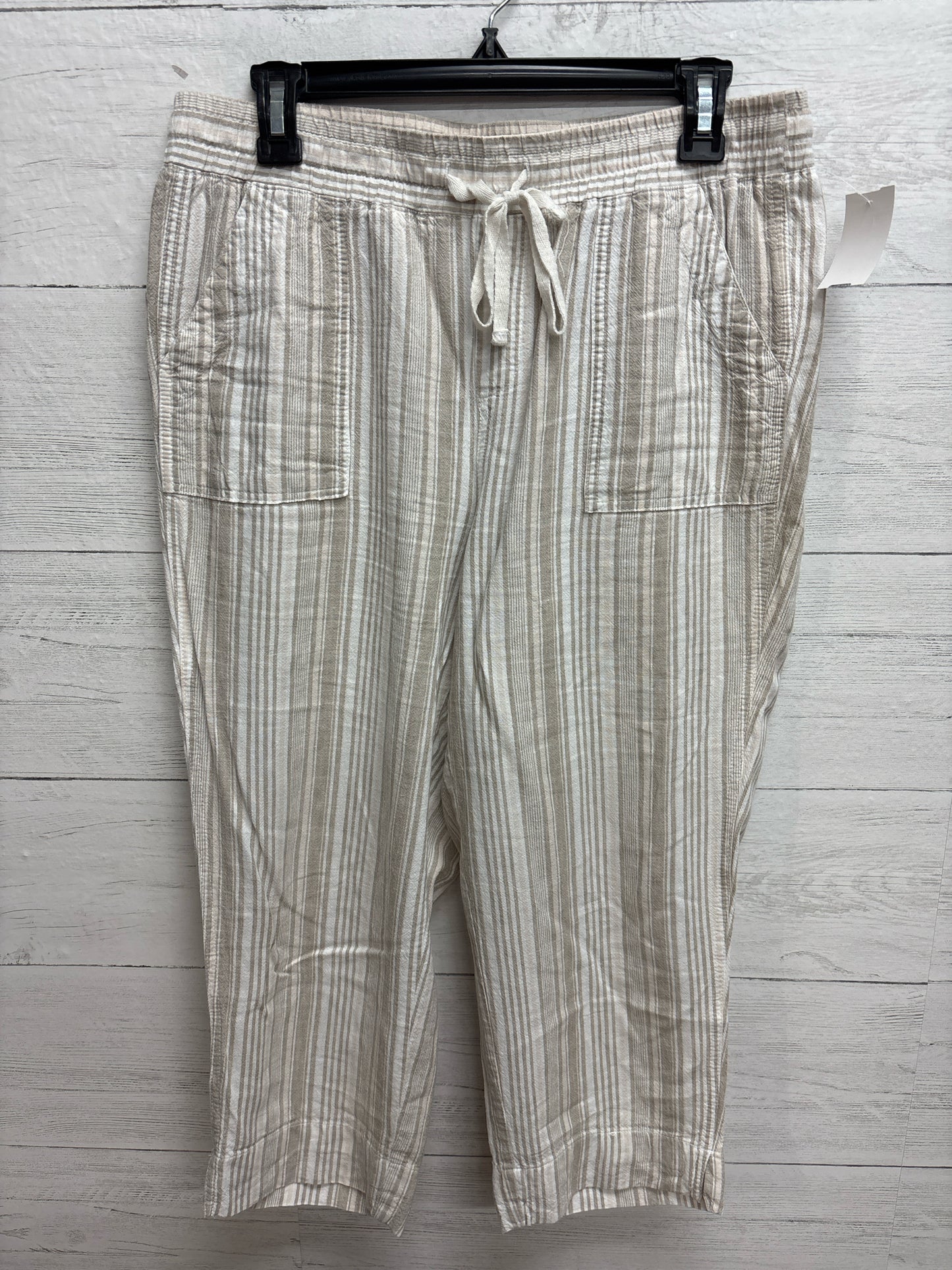 Size L Land'n Sea Tan Womens Pants