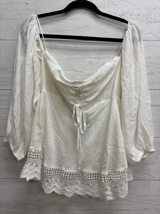 Size L Fate White Womens Shirt