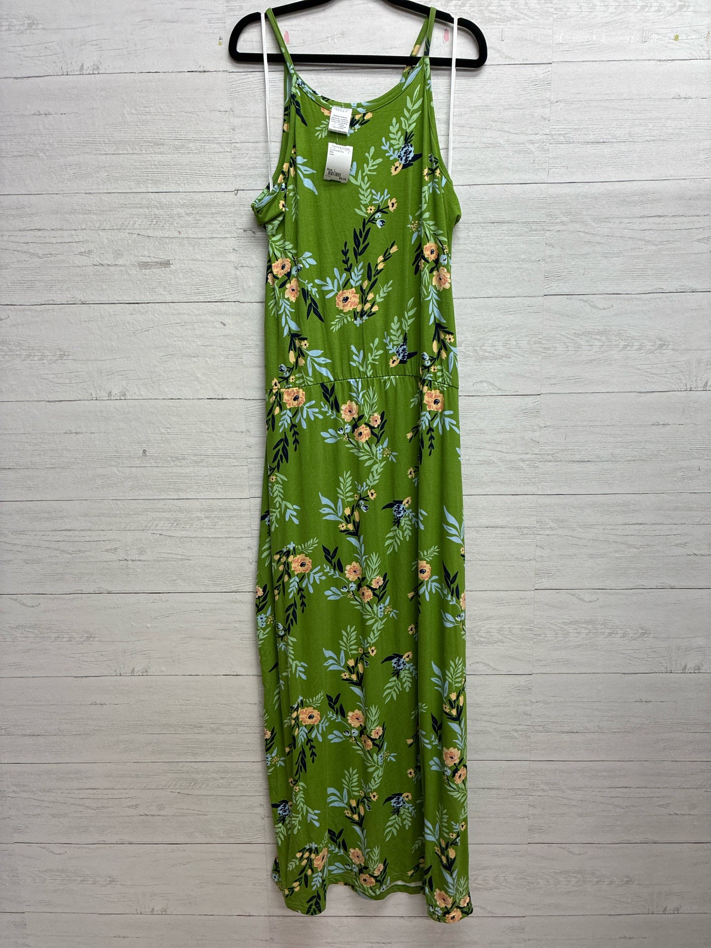Size L Serra Green Dress/Evening Wear