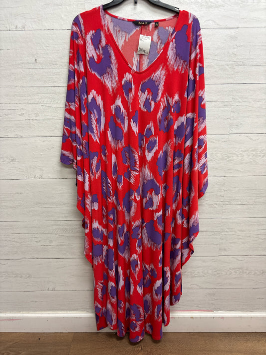 Size L IMAN Purple/Red Dress/Evening Wear