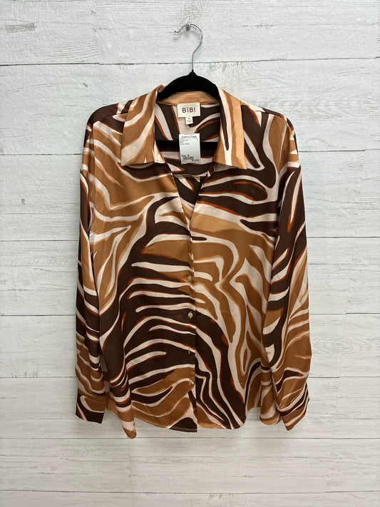 Size M Bi Bi Brown Womens Shirt