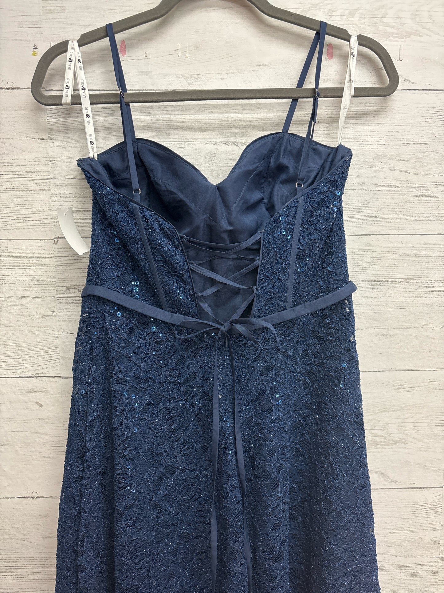 Size 8 JULES & CLEO Navy GOWN