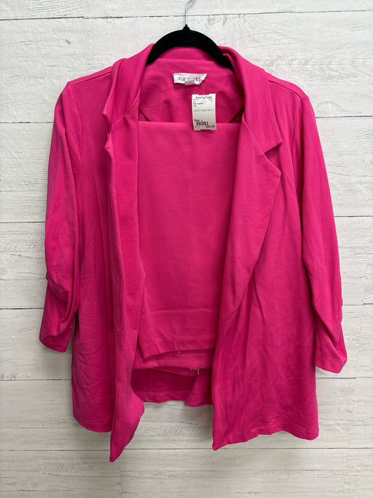 Size L Dear Scarlett Pink Suit