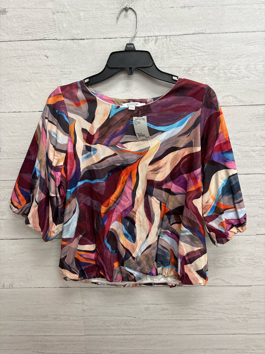 Size M Chico's Design Purple Womens Shirt