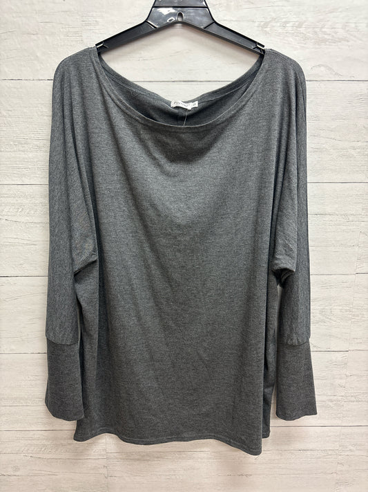 Size L Soetsky Grey Womens Shirt