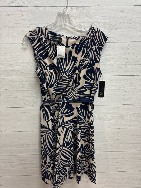 Size 12 AGB blue/tan Dress/Evening Wear
